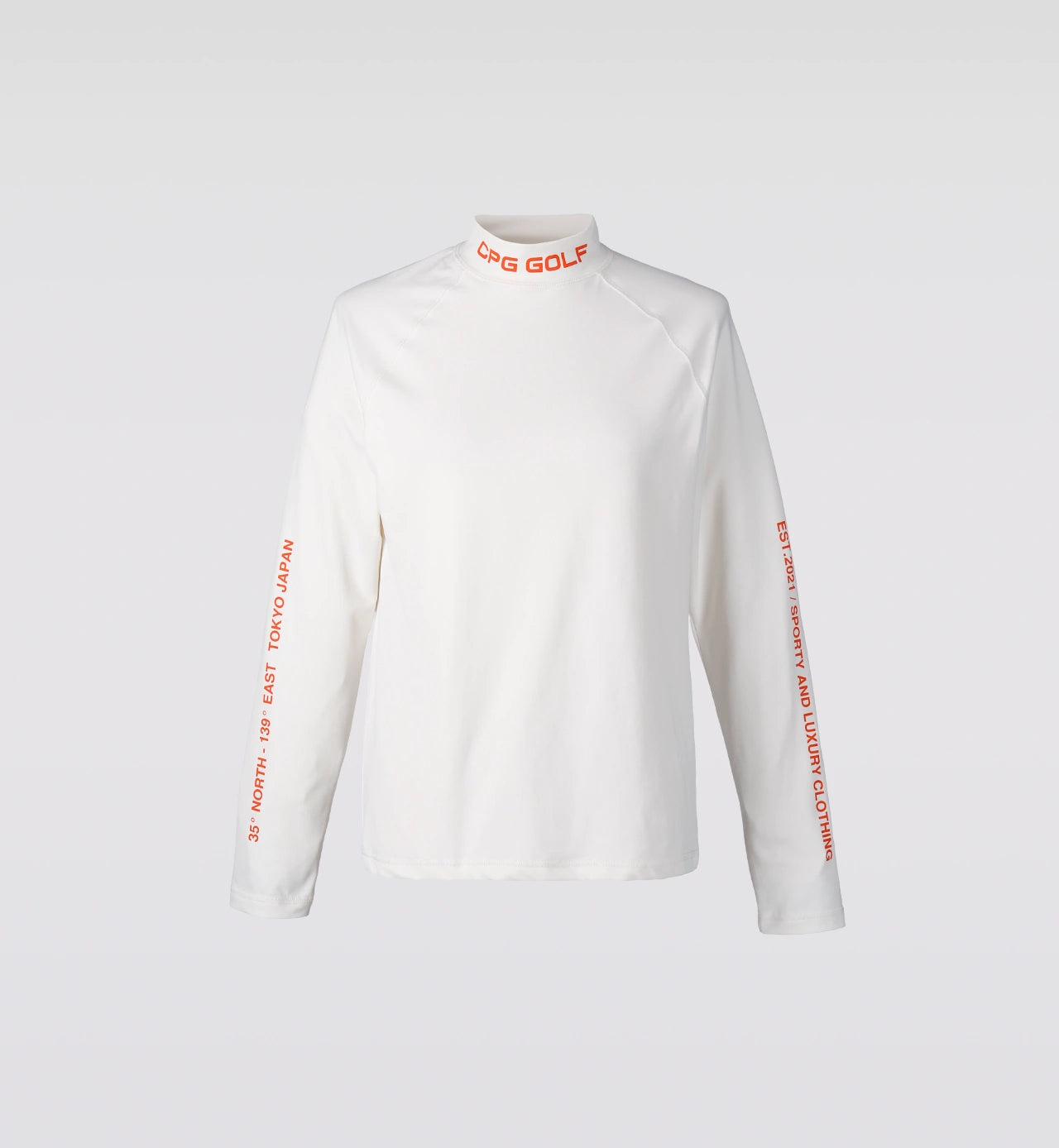 RAGLAN MOCK NECK LS