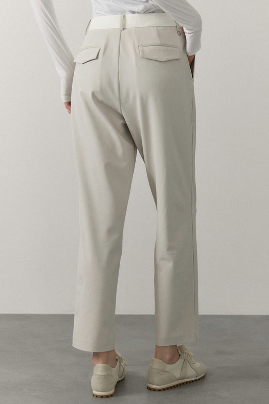 RELAXED DOUBLE PLEATS TROUSERS