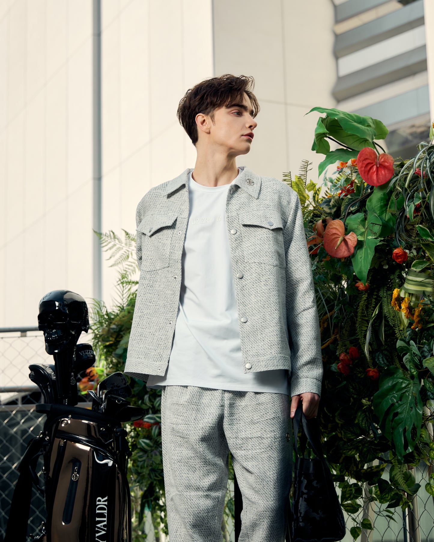 METAL C-TWEED JACKET