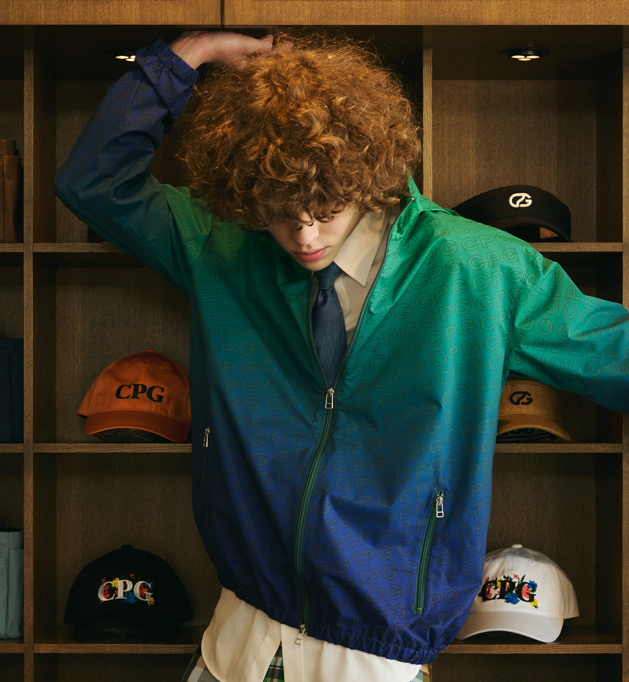 DIP-DYE BLOUSON