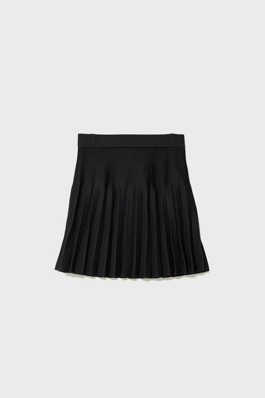 RECYCLED SMOOTH-KNIT PLEATS