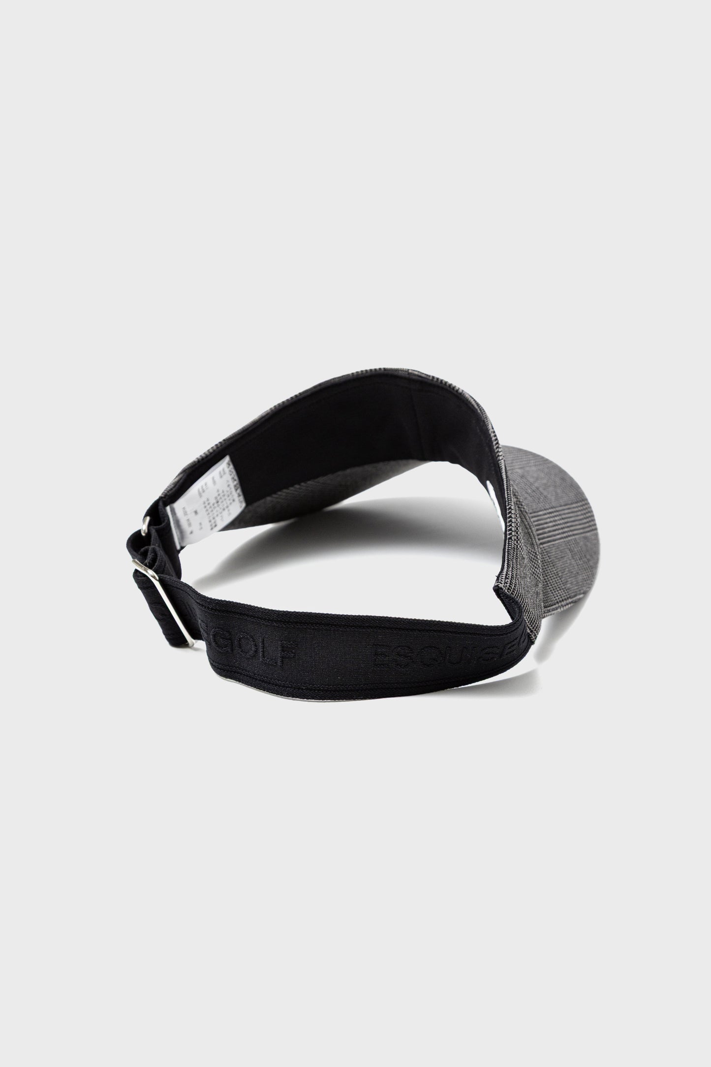 GLEN CHECK CURVE VISOR