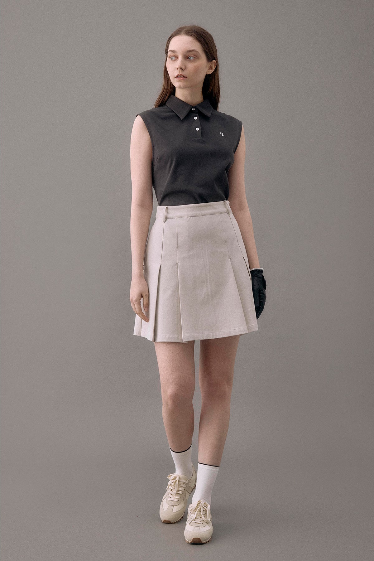 CLASSIC PIQUE SLEEVELESS TOP