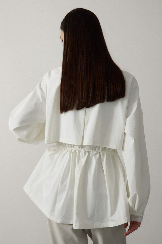 DRAWSTRING LIGHT JACKET