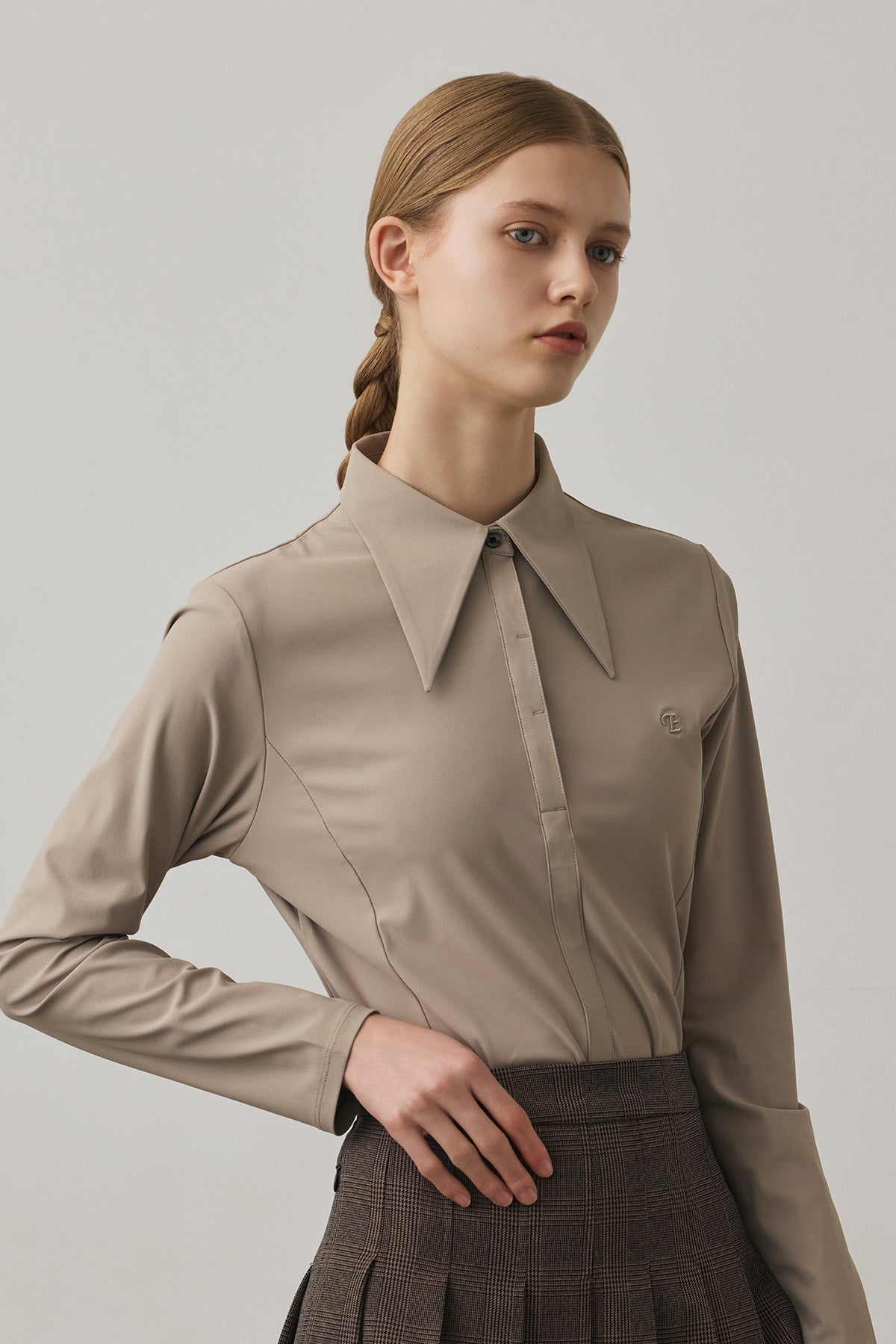 CLASSIC COLLAR SHIRT TOP