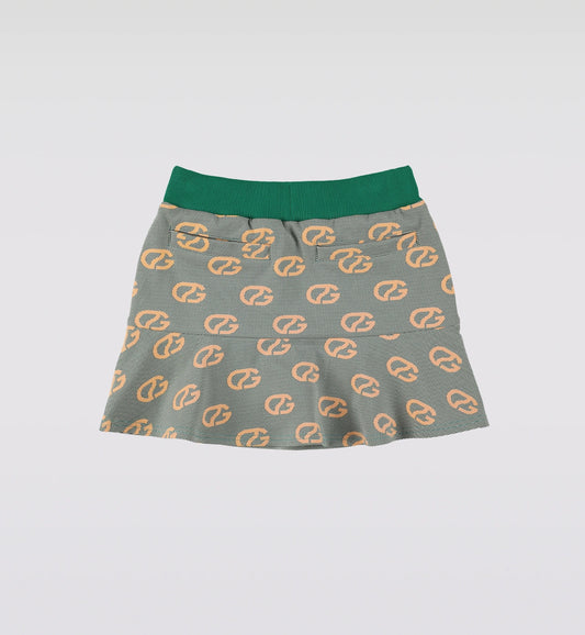 DESIGN LOGO FLAIRED SKIRT