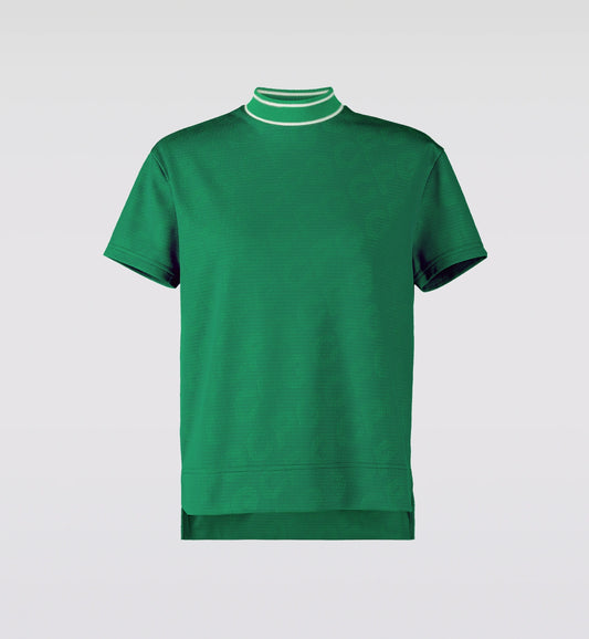 BIAS LOGO MOCK NECK SS
