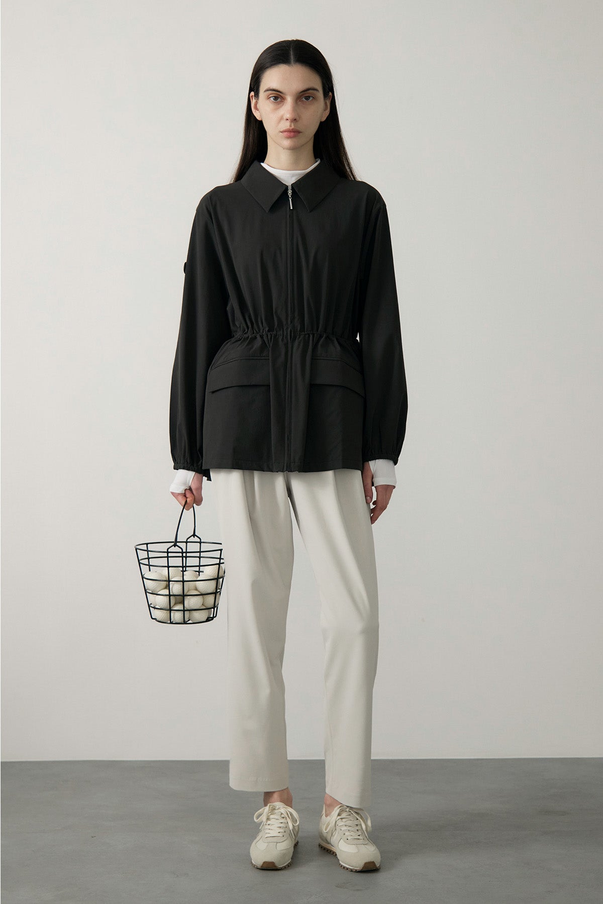 RELAXED DOUBLE PLEATS TROUSERS