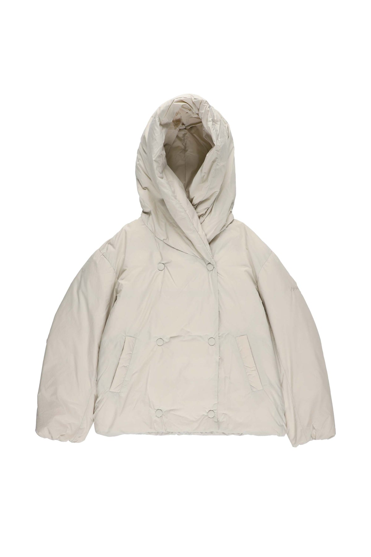 BIG HOODED DOWN JACKET W