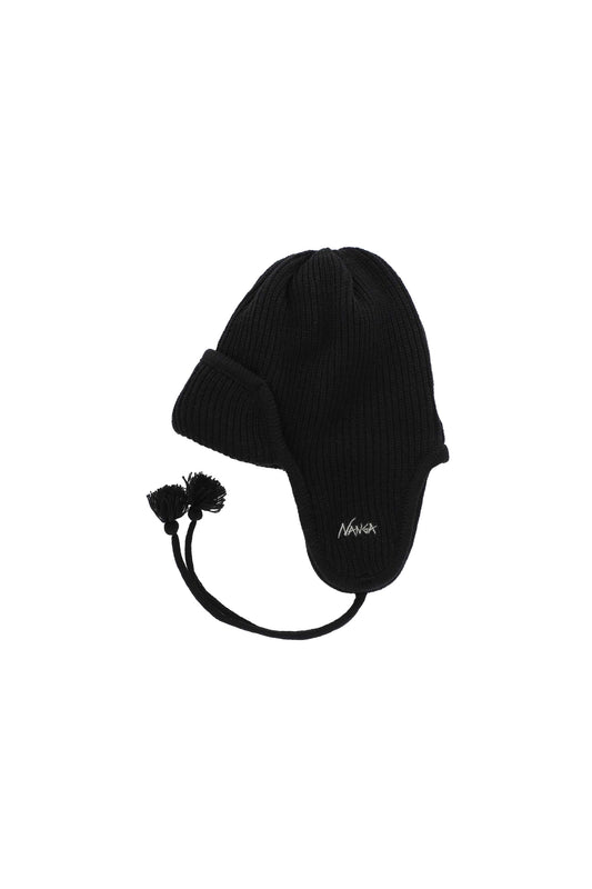 EARFLAP KNIT BEANIE
