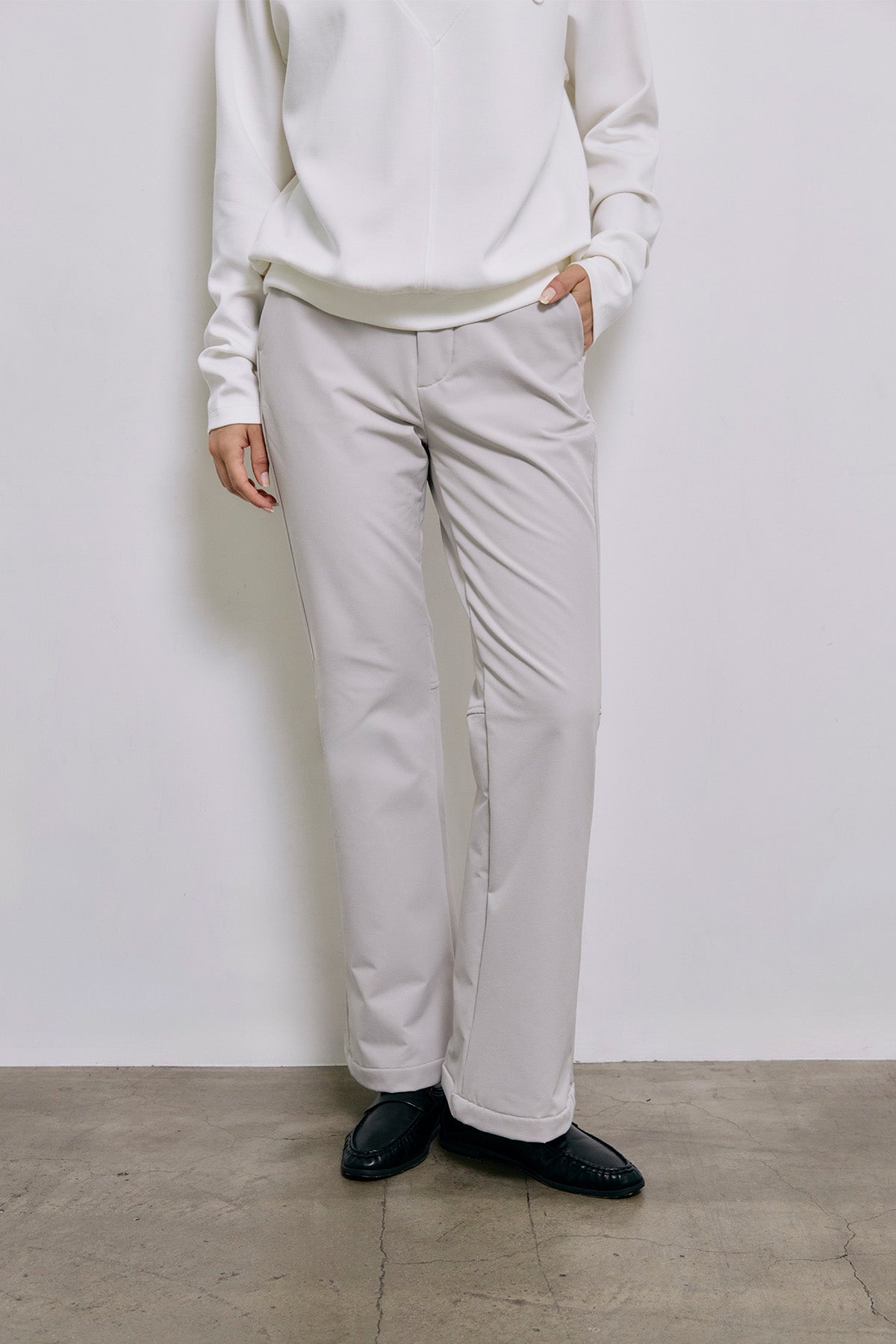 THERMAL FLARE PANTS