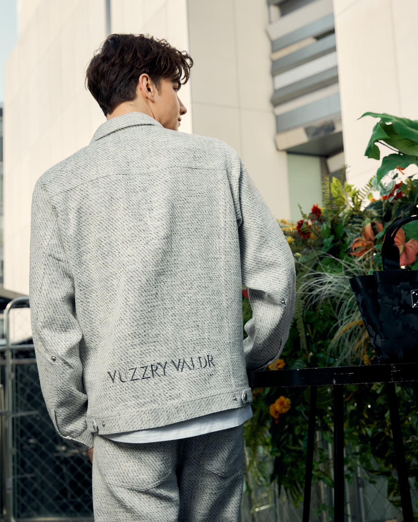 METAL C-TWEED JACKET