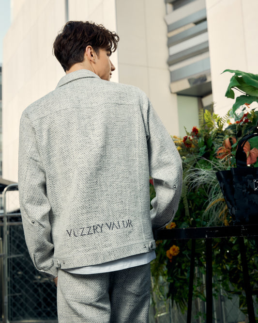 METAL C-TWEED JACKET