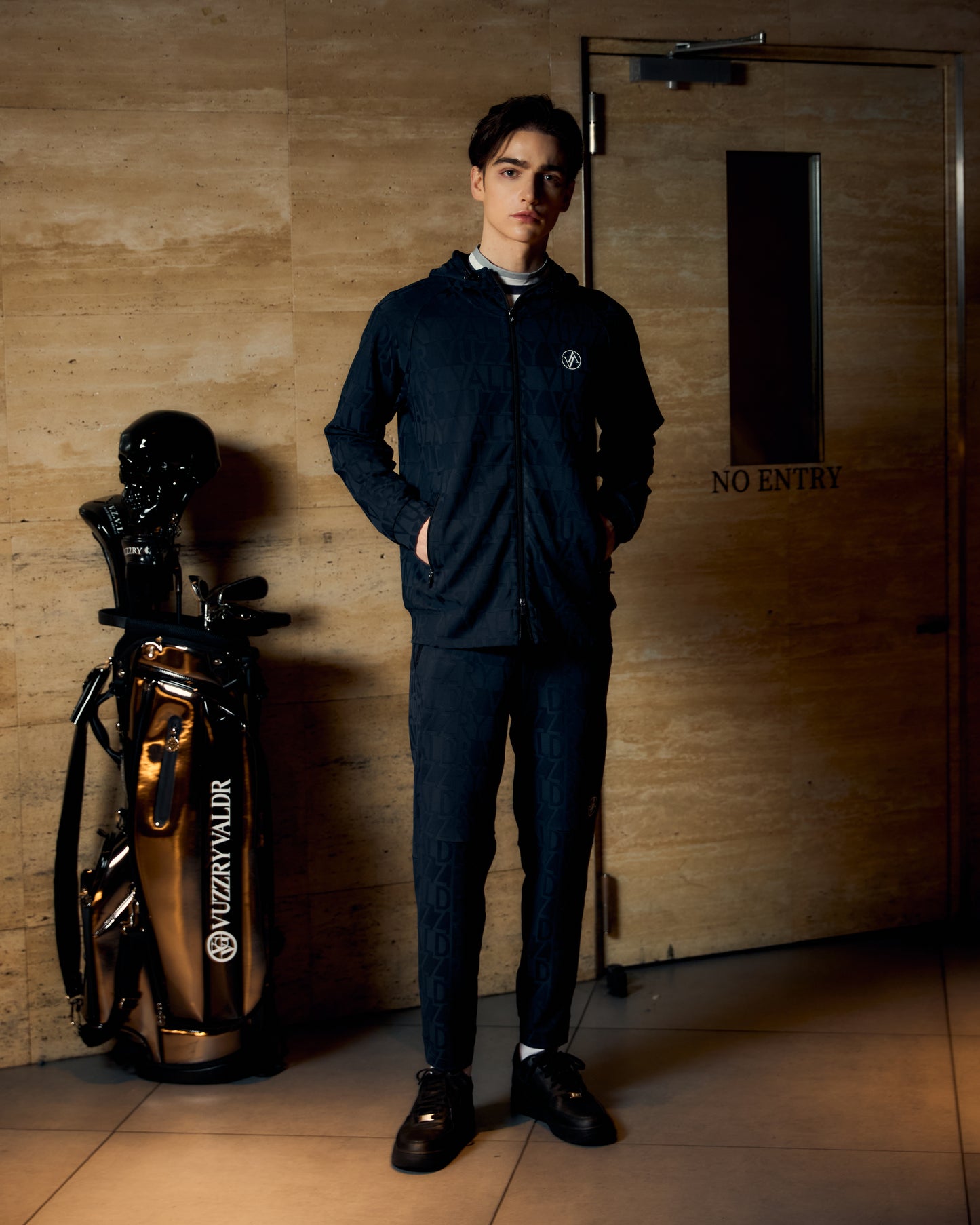 JACQUARD JERSEY PANTS