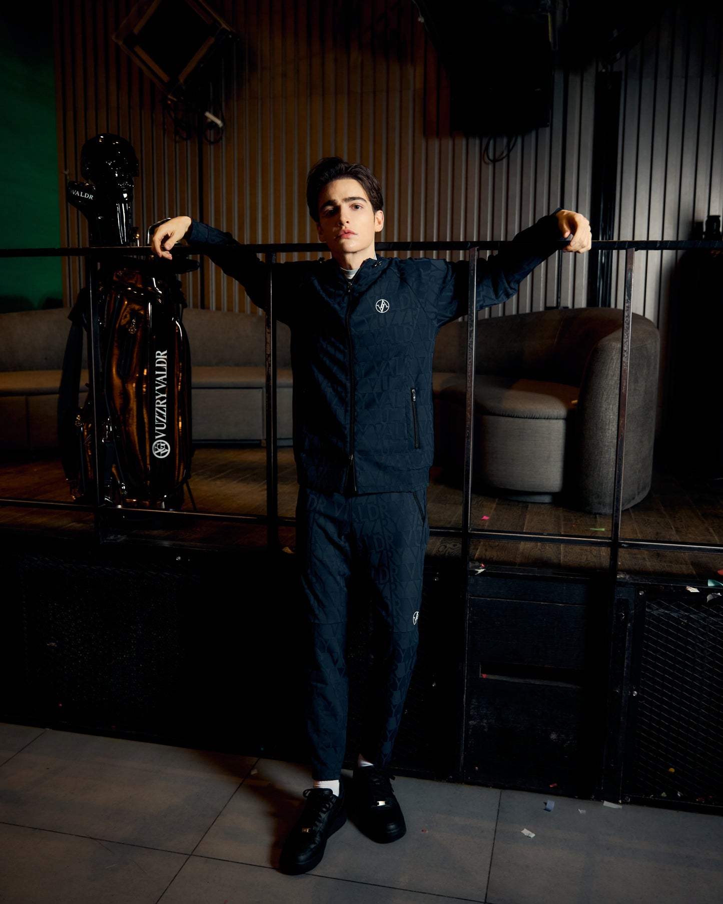 JACQUARD JERSEY PANTS