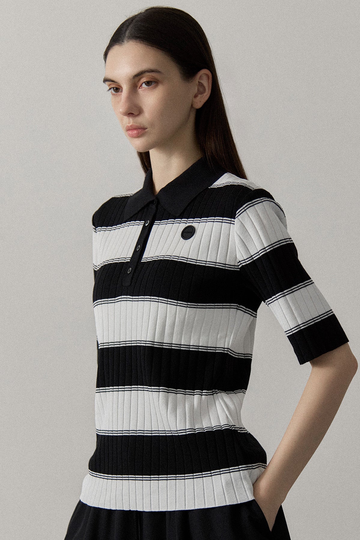 ORGANIC COTTON KNIT POLO