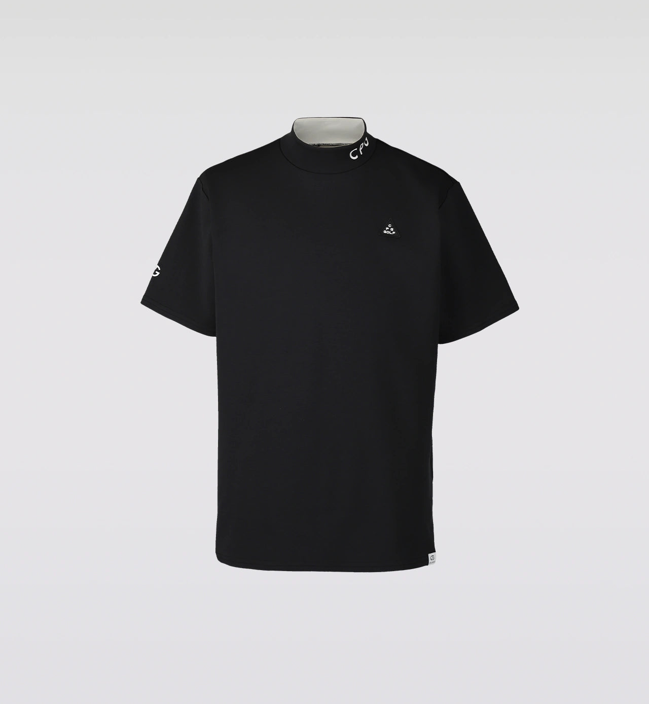 BACK LINE MOCK NECK SS