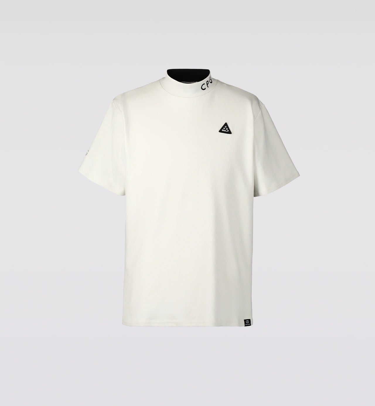 BACK LINE MOCK NECK SS
