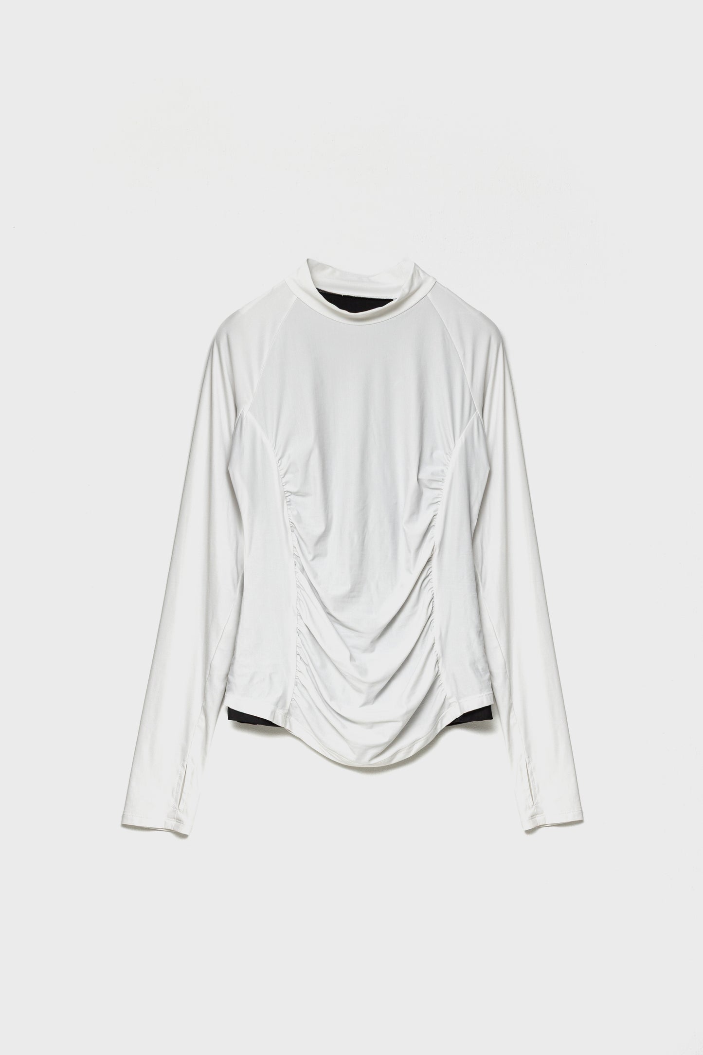 MOCKNECK GATHER TOP