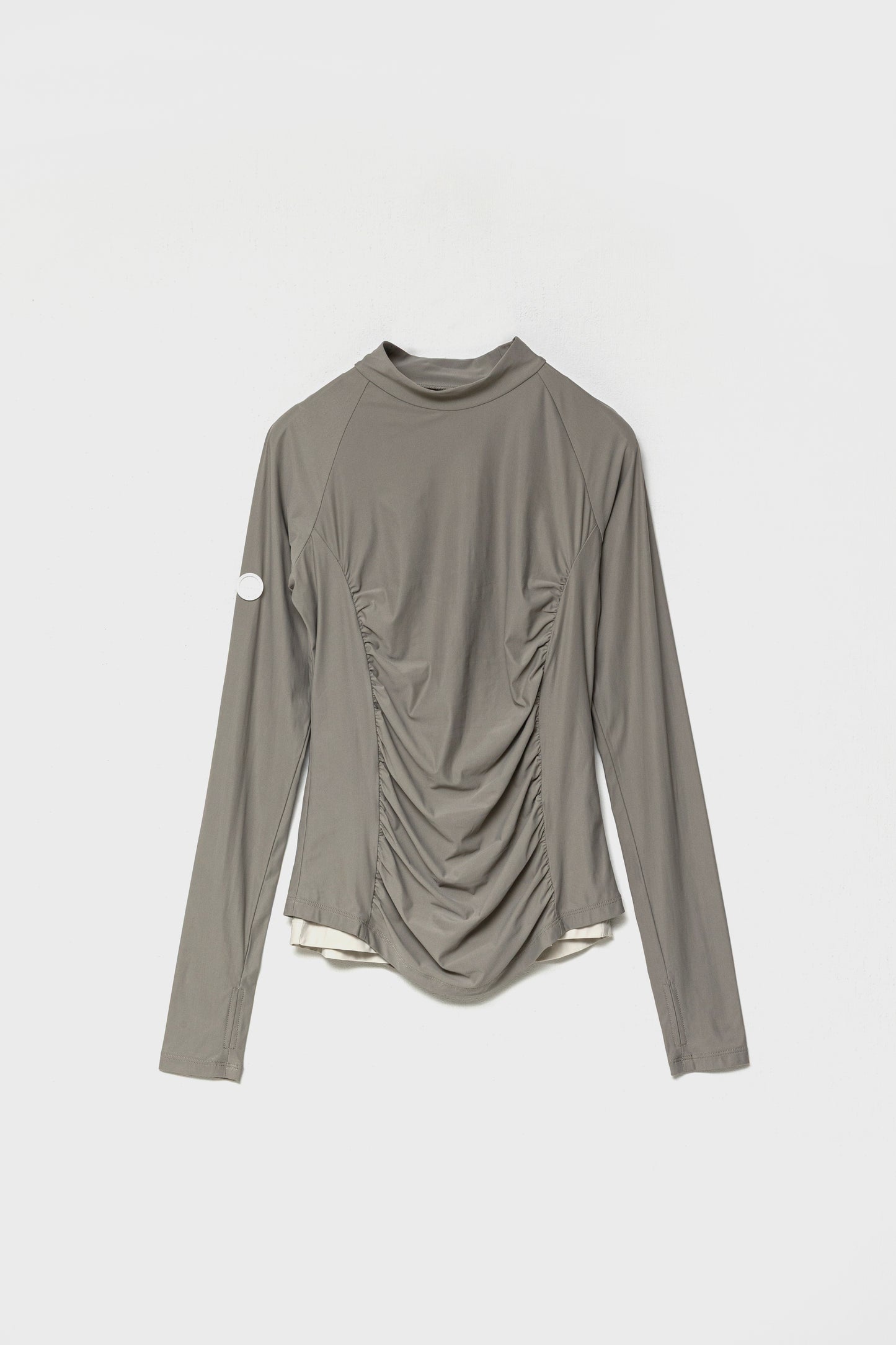 MOCKNECK GATHER TOP