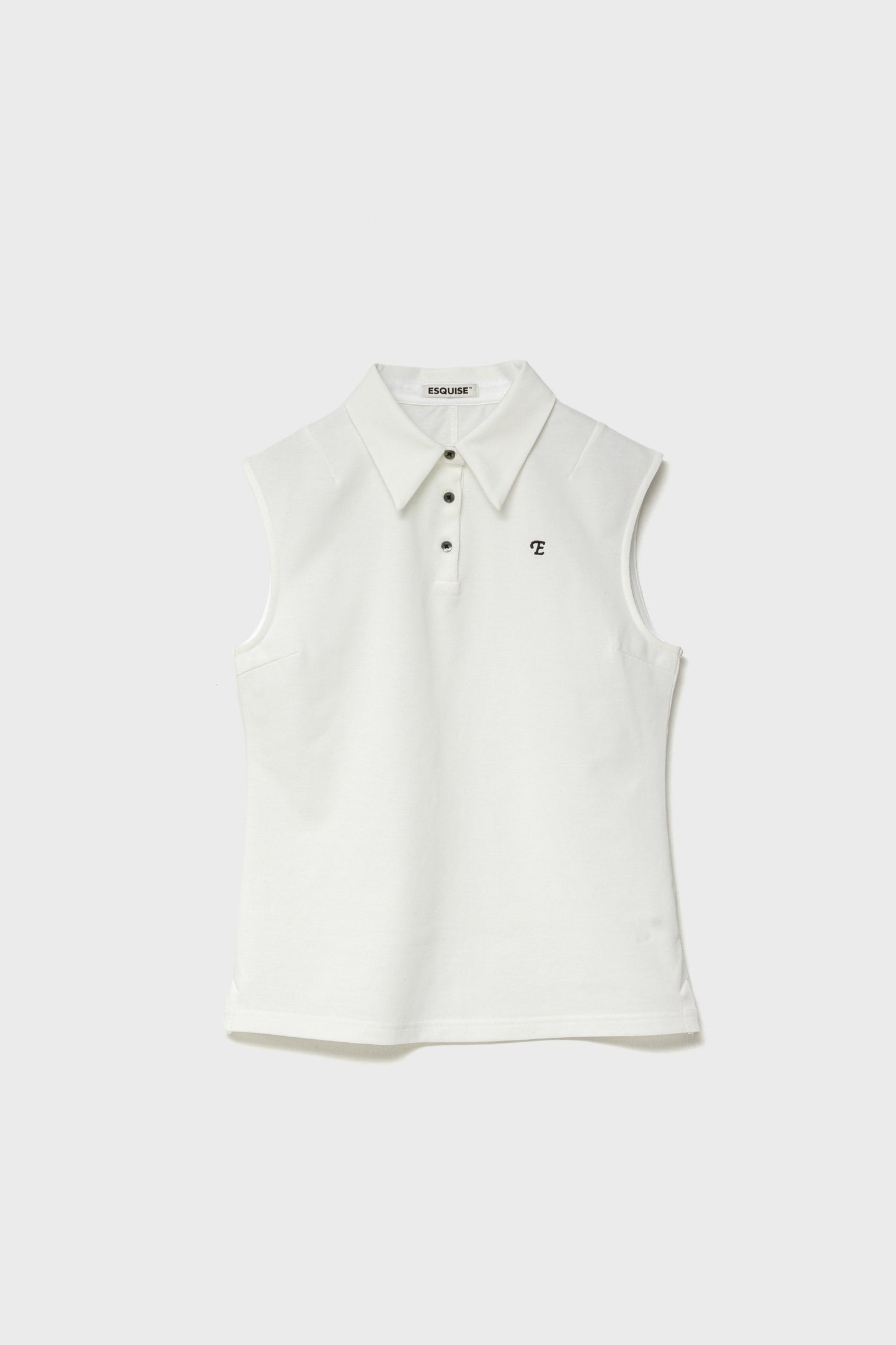 CLASSIC PIQUE SLEEVELESS TOP