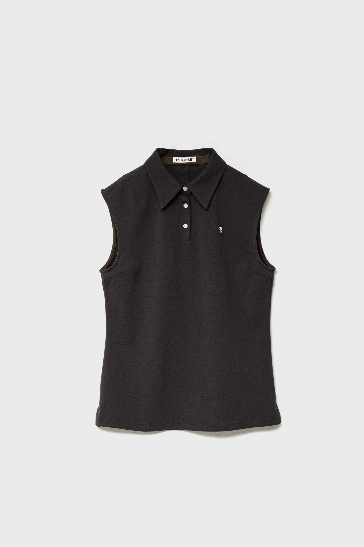 CLASSIC PIQUE SLEEVELESS TOP
