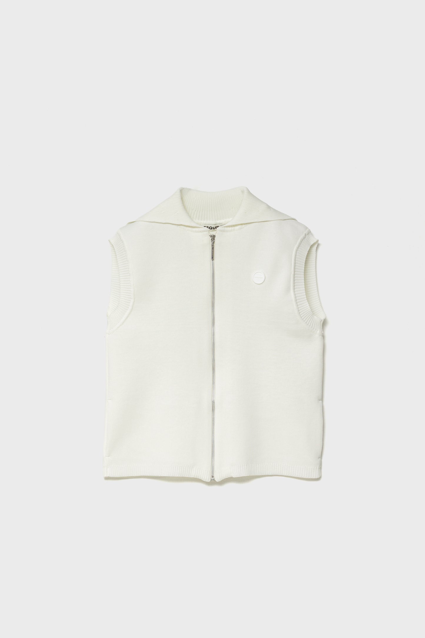 RECYCLED SMOOTH-KNIT VEST