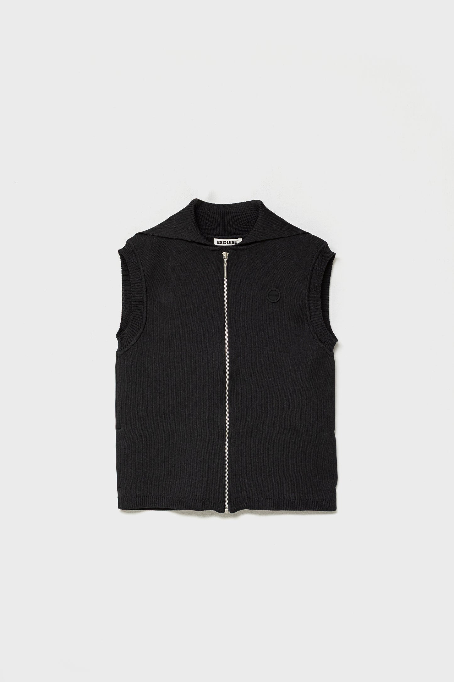 RECYCLED SMOOTH-KNIT VEST