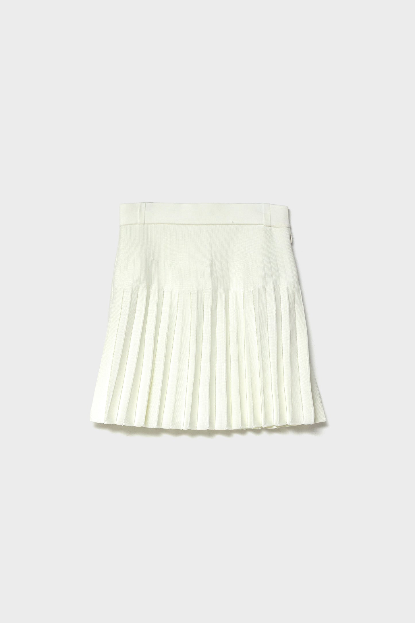 RECYCLED SMOOTH-KNIT PLEATS