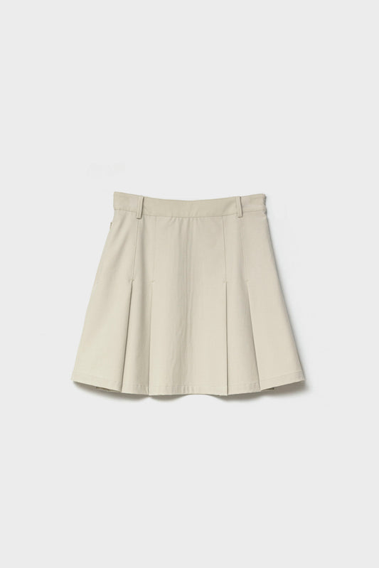 SILK TOUCH PLEATED SKIRT