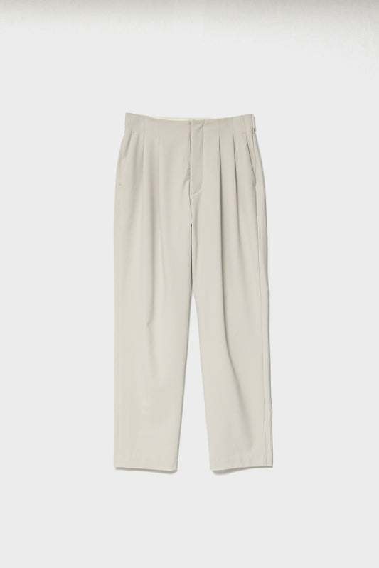 RELAXED DOUBLE PLEATS TROUSERS