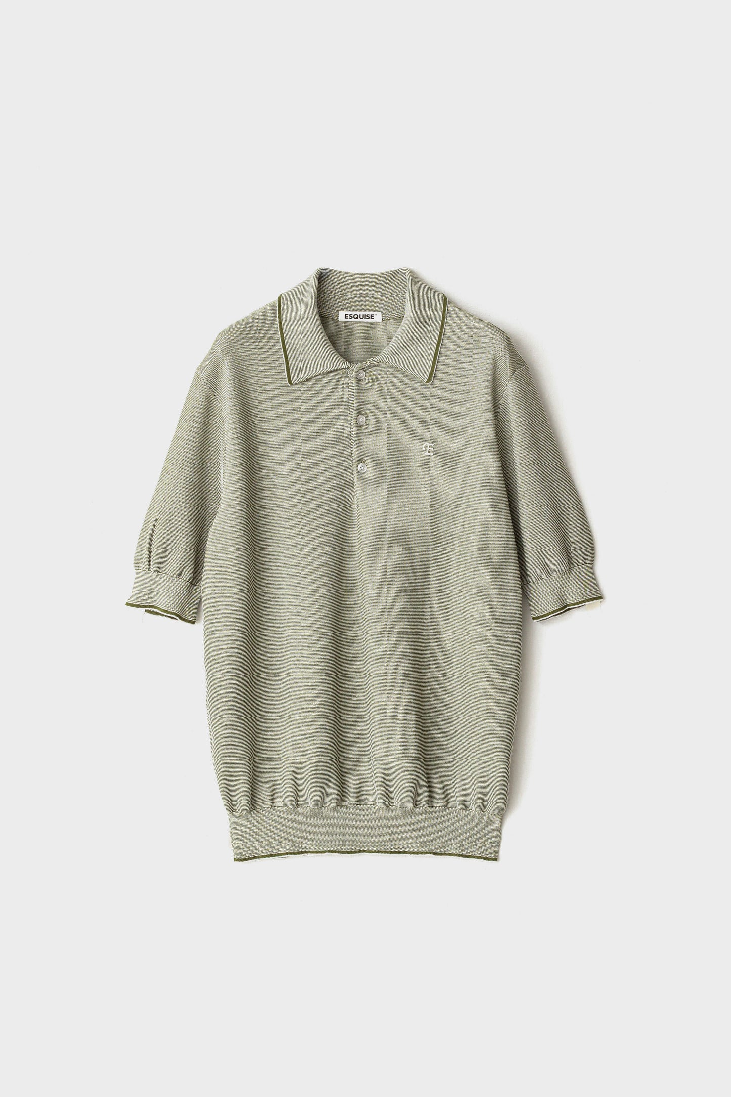 FINE WEAVE KNIT POLO