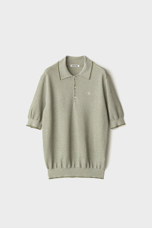FINE WEAVE KNIT POLO