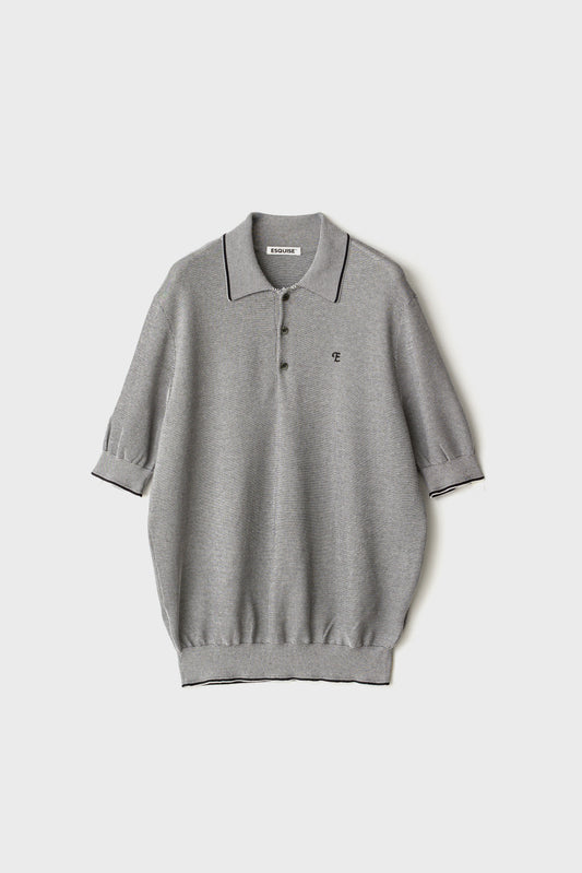 FINE WEAVE KNIT POLO