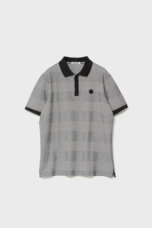 JACQUARD STRIPED POLO