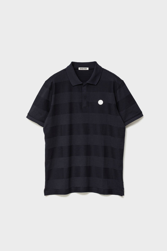 JACQUARD STRIPED POLO