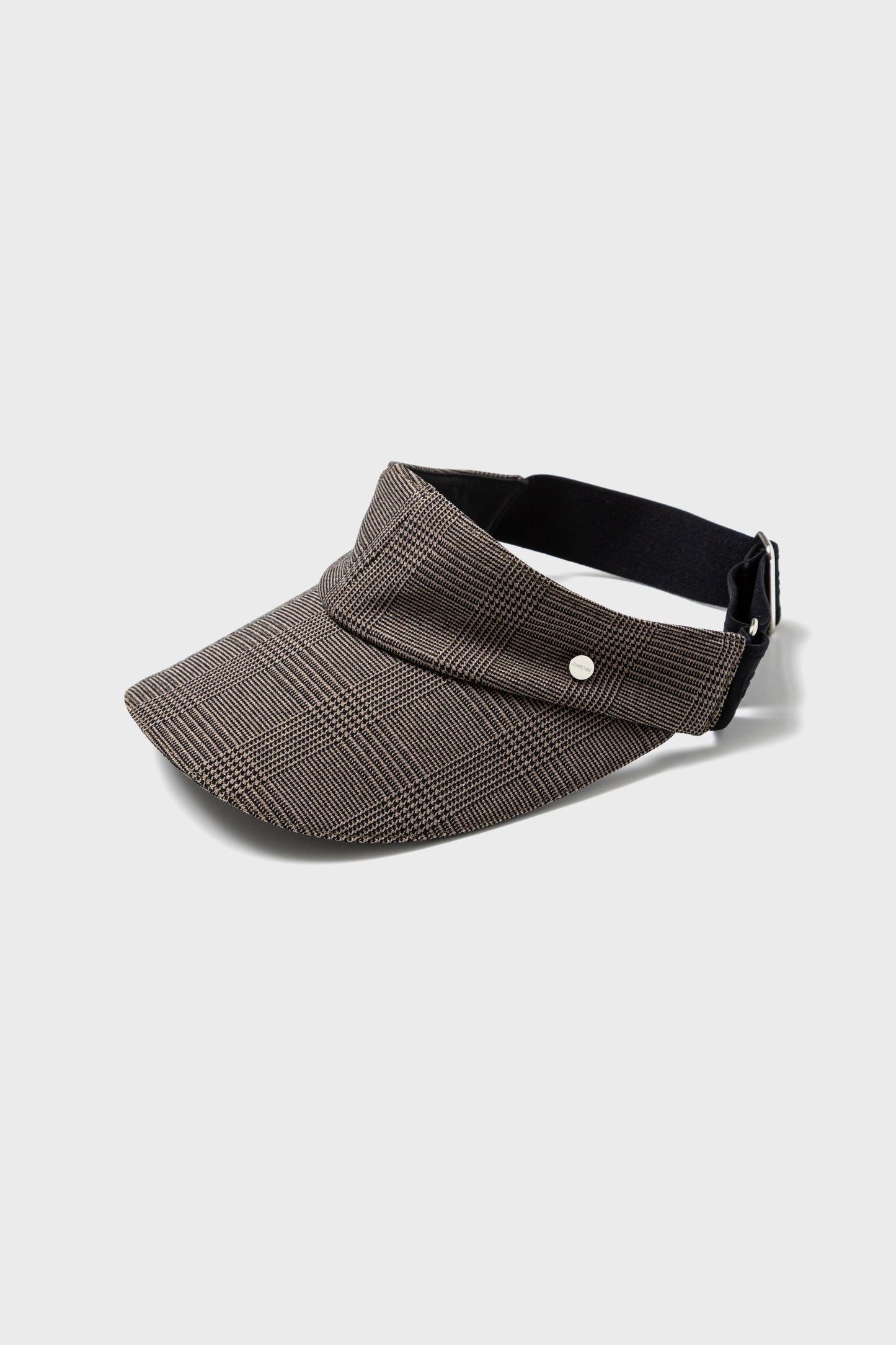 GLEN CHECK CURVE VISOR