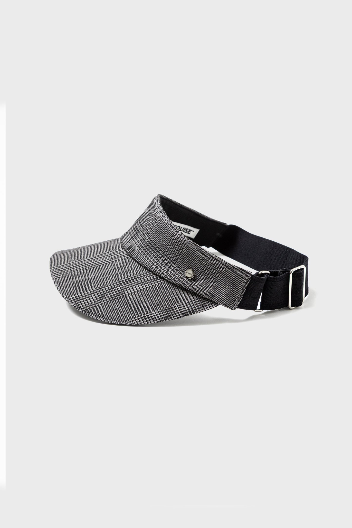 GLEN CHECK CURVE VISOR