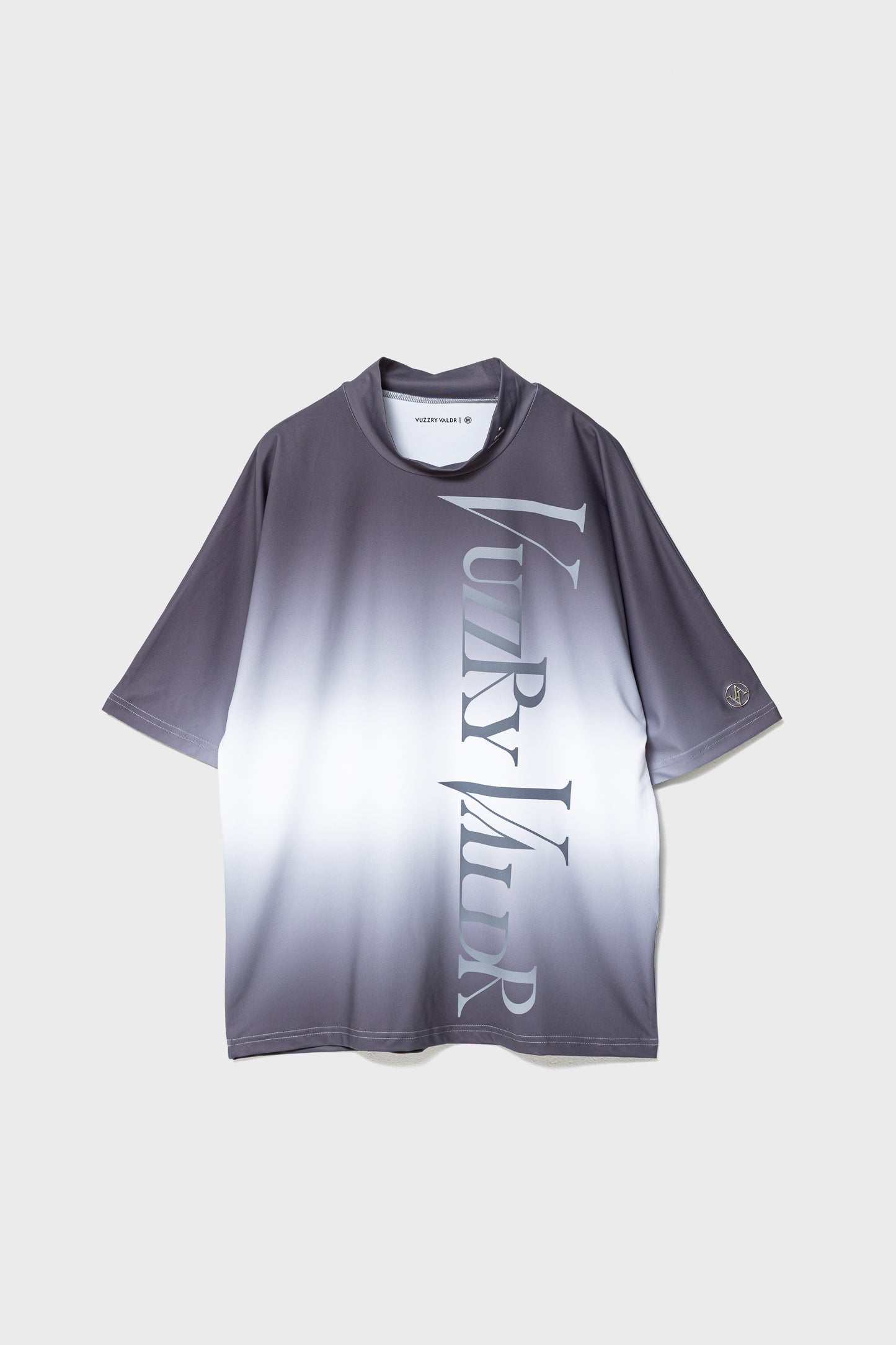 Gradation Mock Neck T-Shirt