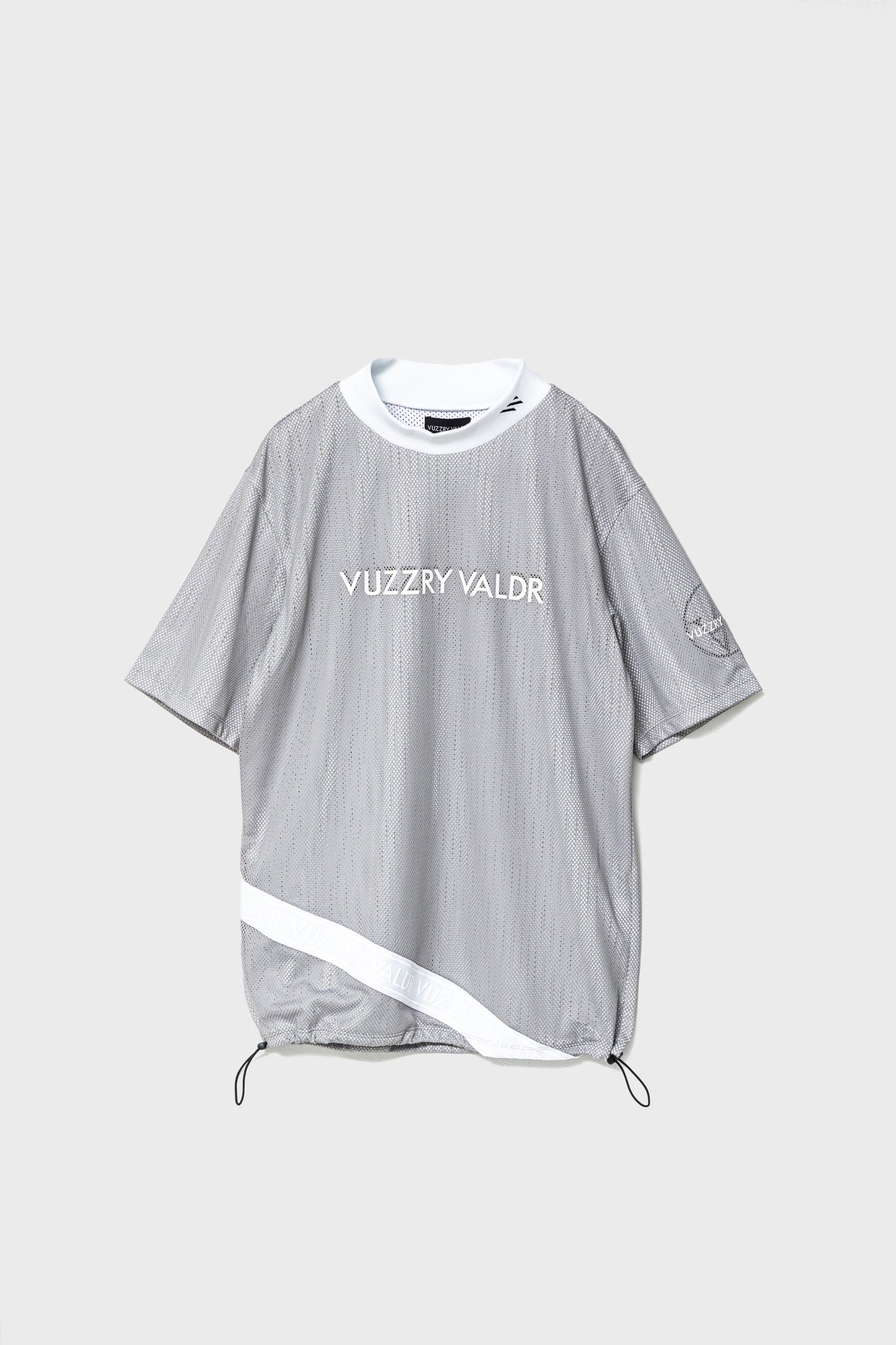 Mesh Mock Neck Shirt
