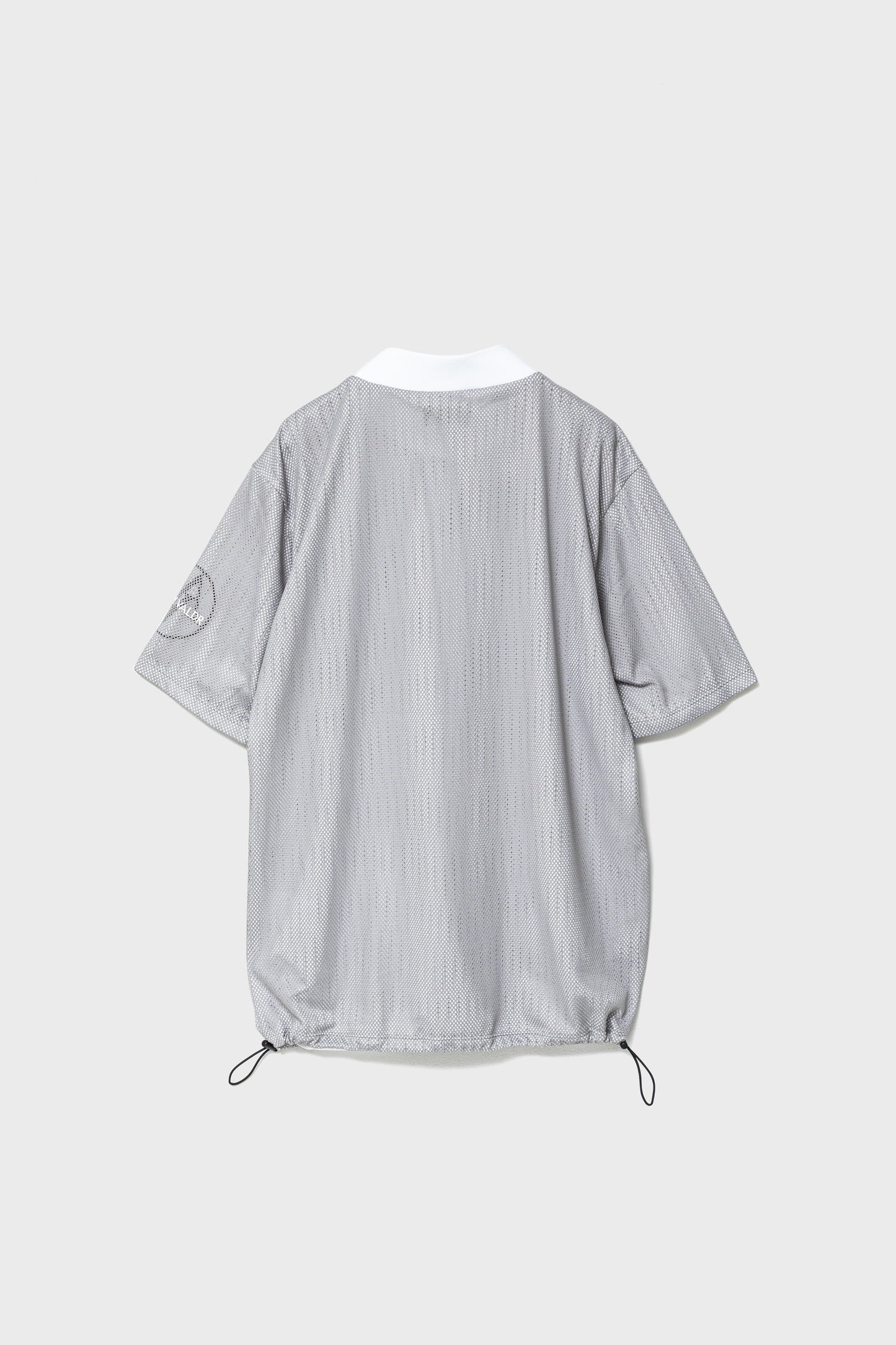 Mesh Mock Neck Shirt