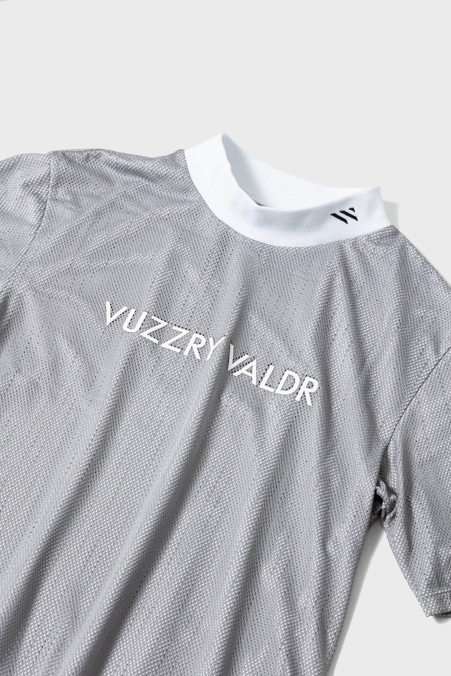 Mesh Mock Neck Shirt