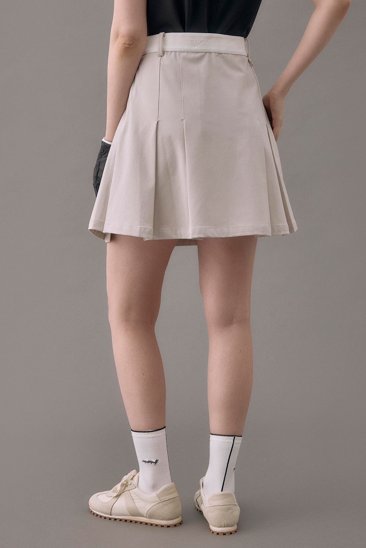 SILK TOUCH PLEATED SKIRT