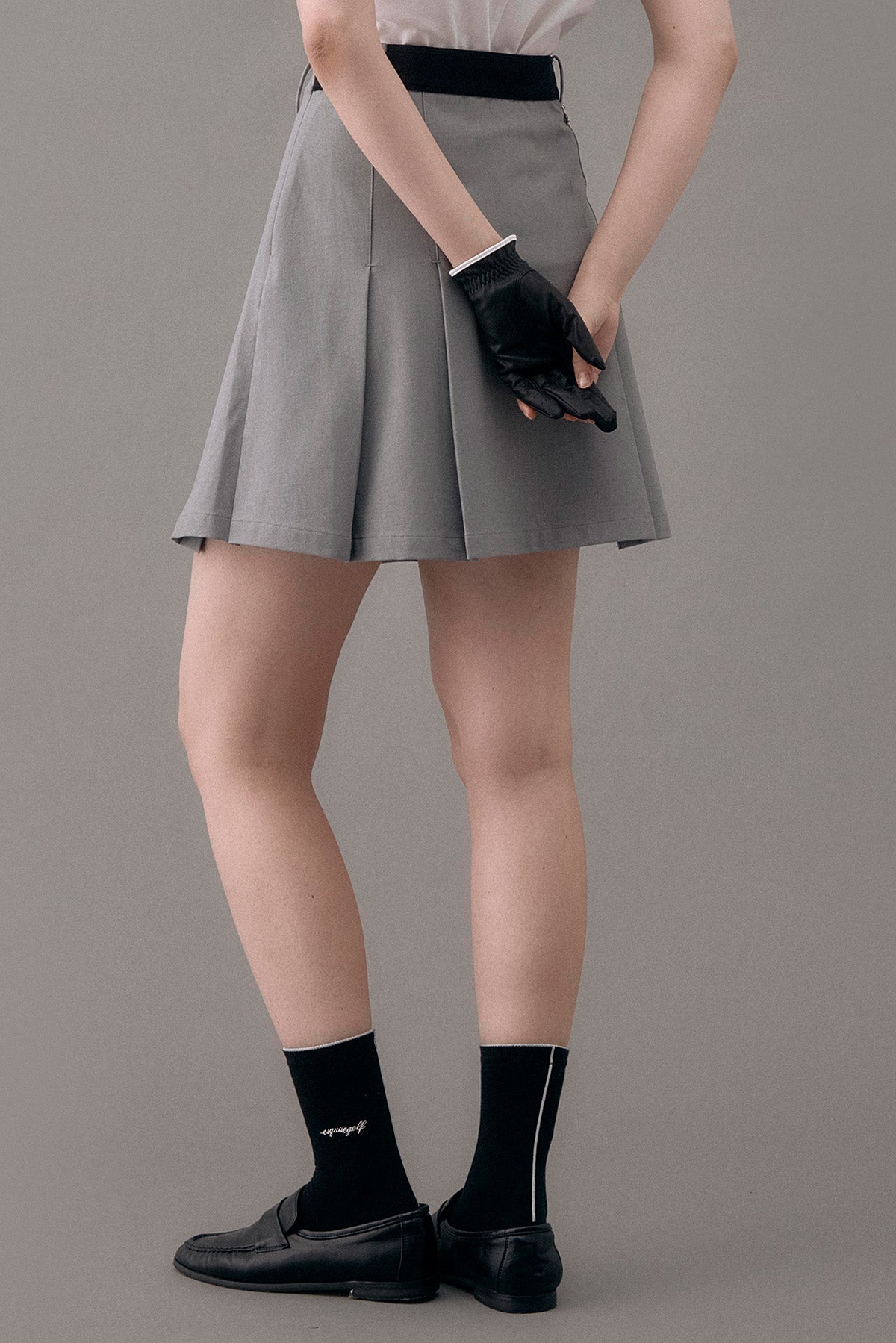 SILK TOUCH PLEATED SKIRT