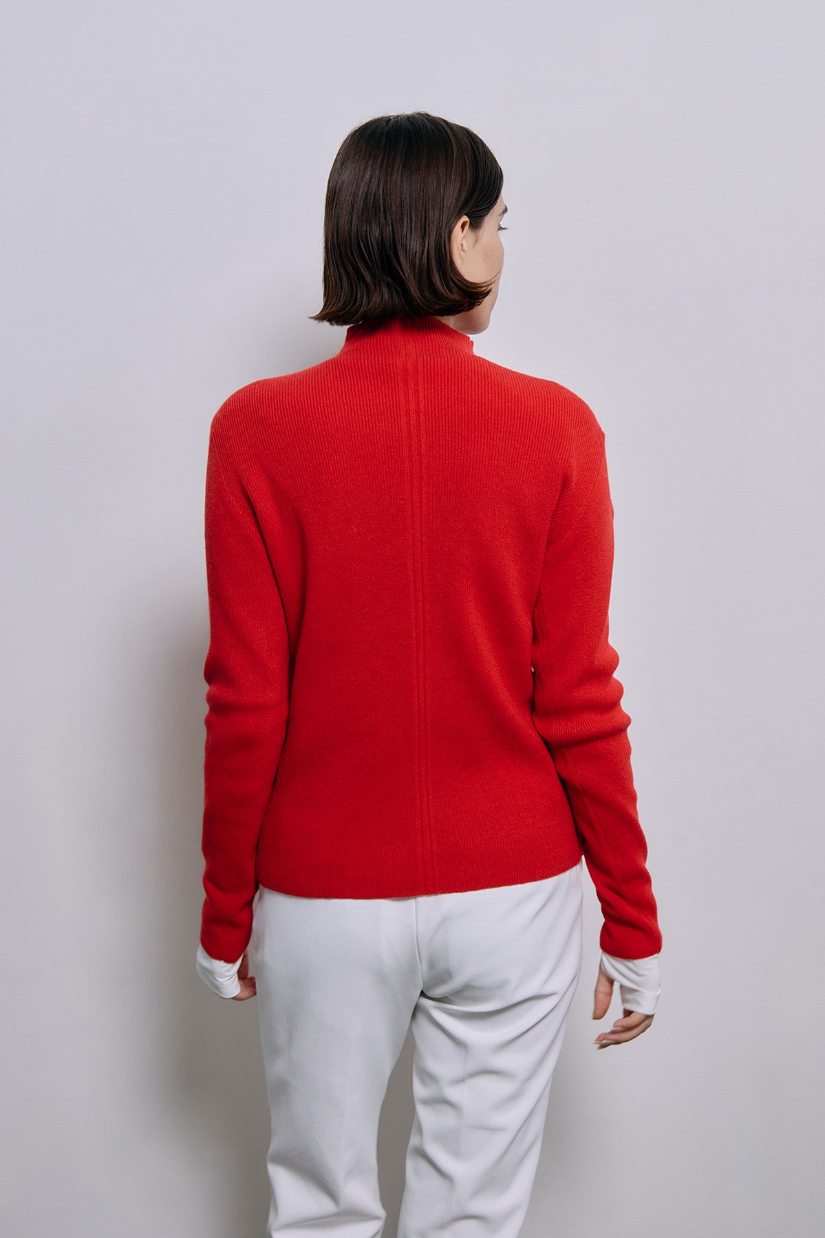 BLANC CASHMERE MOCK