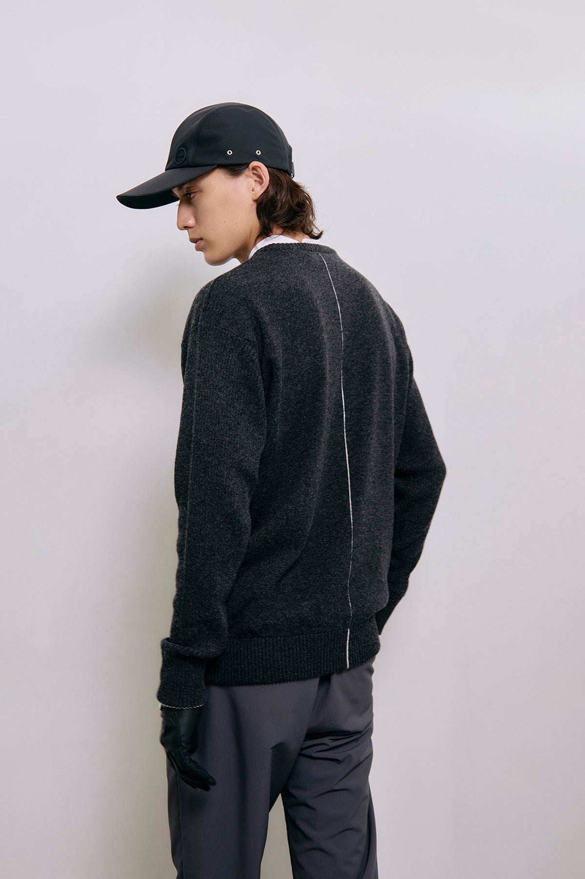 BLANC CASHMERE PULLOVER