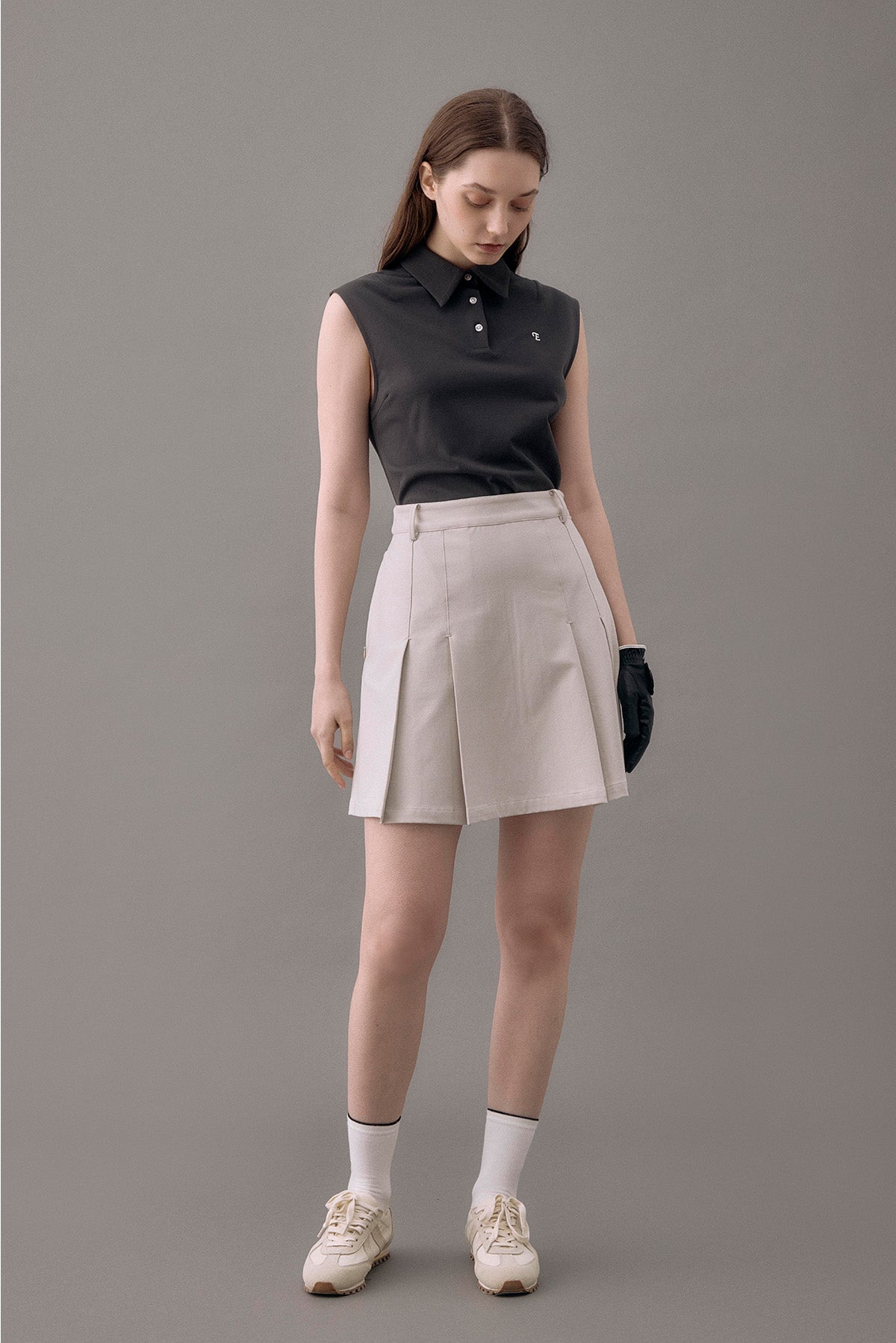 SILK TOUCH PLEATED SKIRT