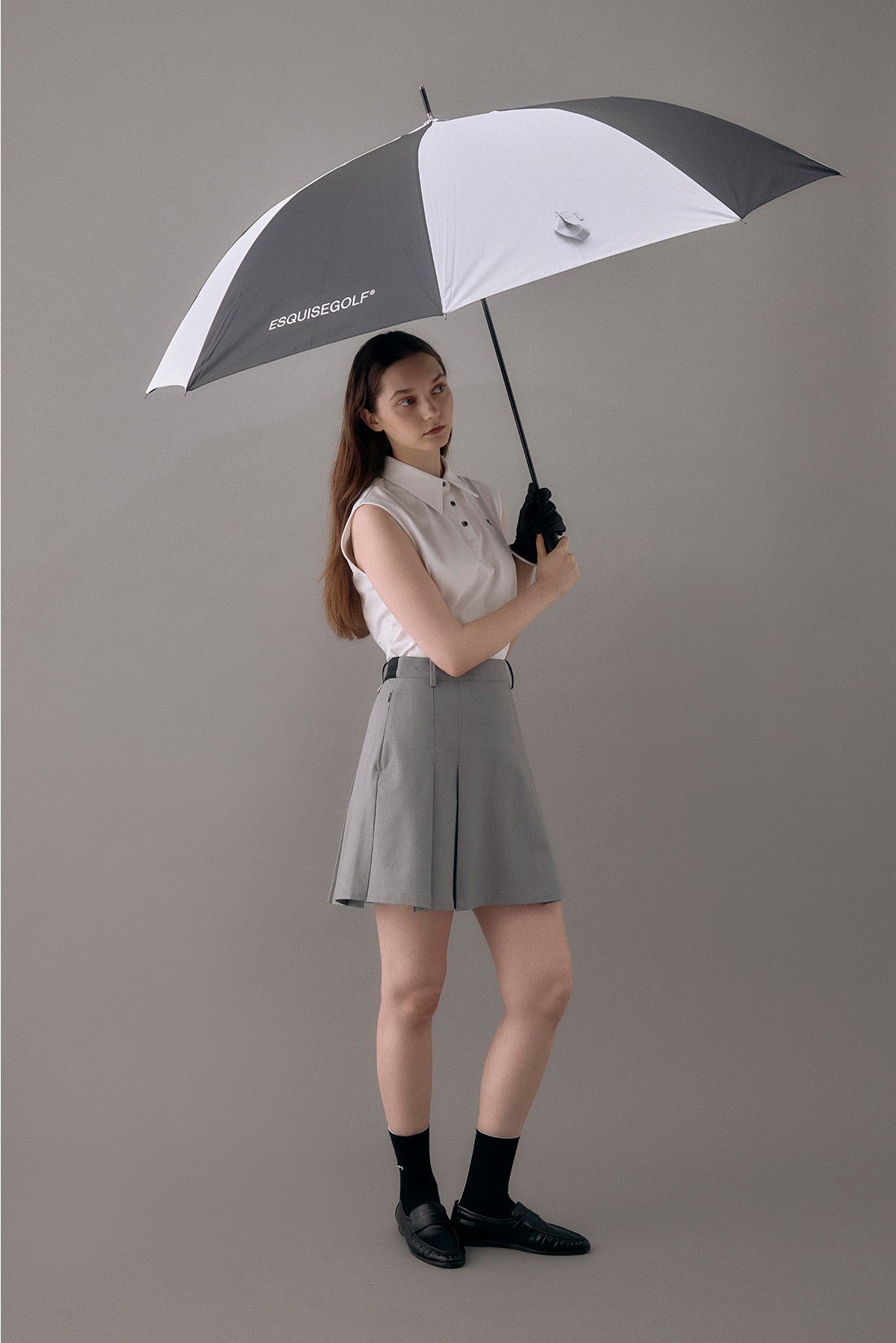 SILK TOUCH PLEATED SKIRT