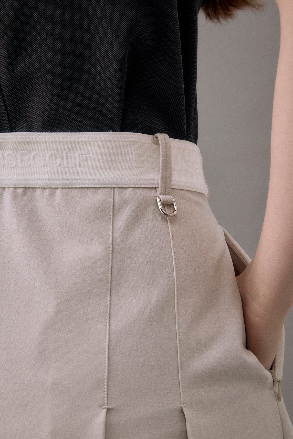 SILK TOUCH PLEATED SKIRT