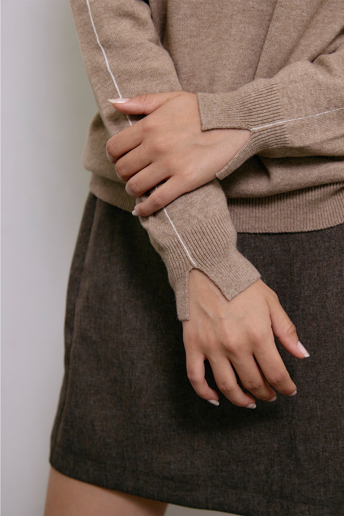 BLANC CASHMERE KNIT P/O